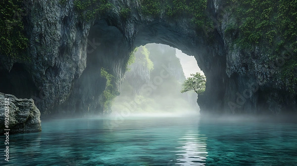 Obraz A beautiful natural landscape.