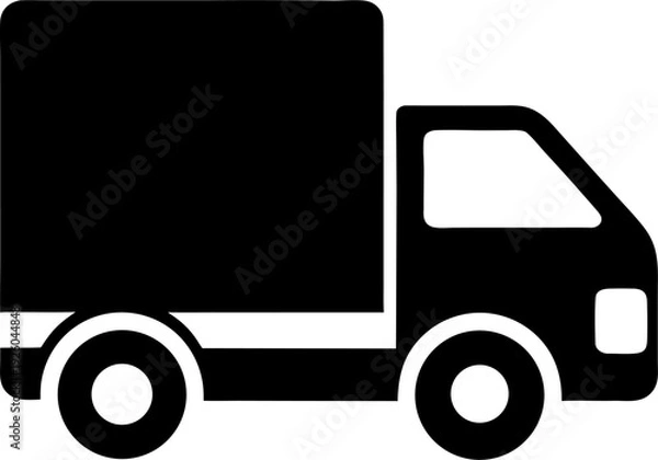 Obraz delivery truck icon