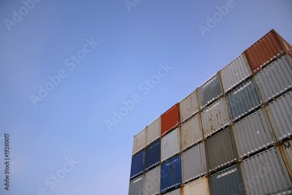 Fototapeta Transport Container