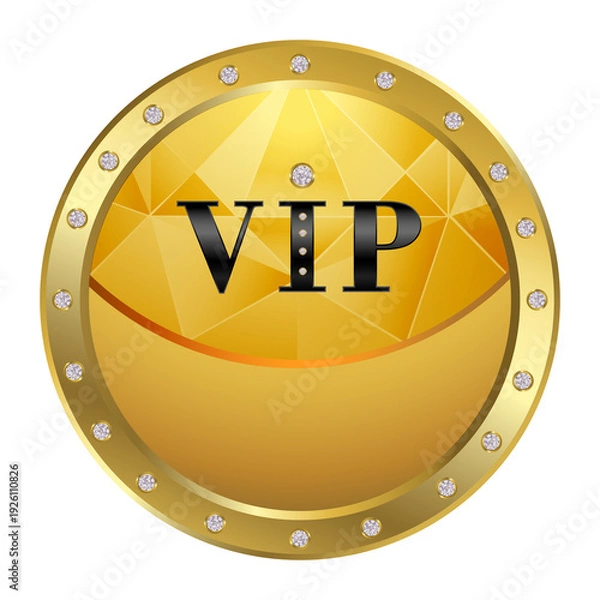 Obraz VIP logo vector for design 