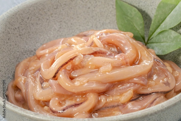 Obraz 新鮮なイカで作る美味しい塩辛