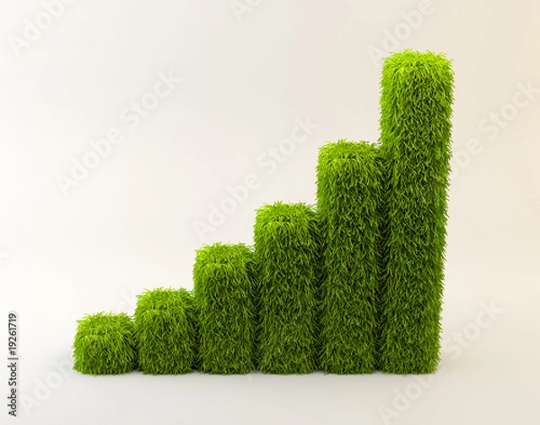 Obraz grass graph