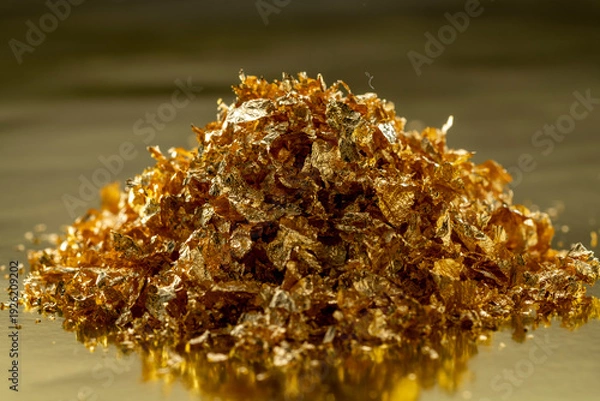 Obraz 山盛りの金箔