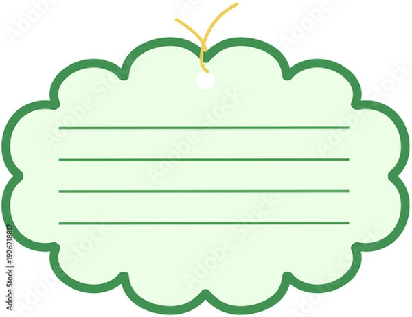 Obraz 줄 메모지 배경