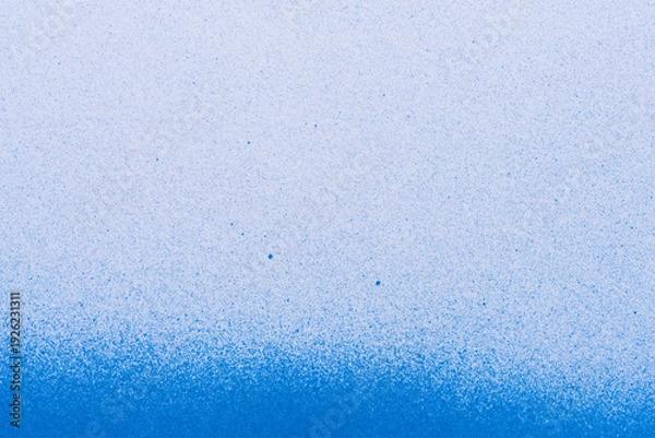 Fototapeta 青色のスプレー塗料で塗った背景	