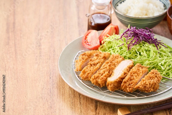 Obraz ロースとんかつ定食