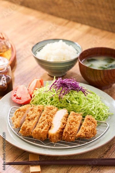 Obraz ロースとんかつ定食