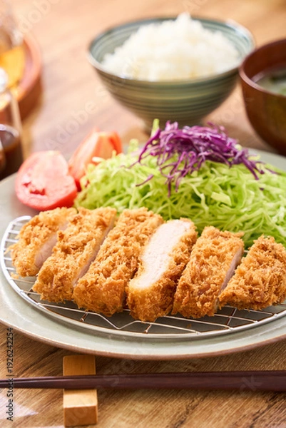 Obraz ロースとんかつ定食
