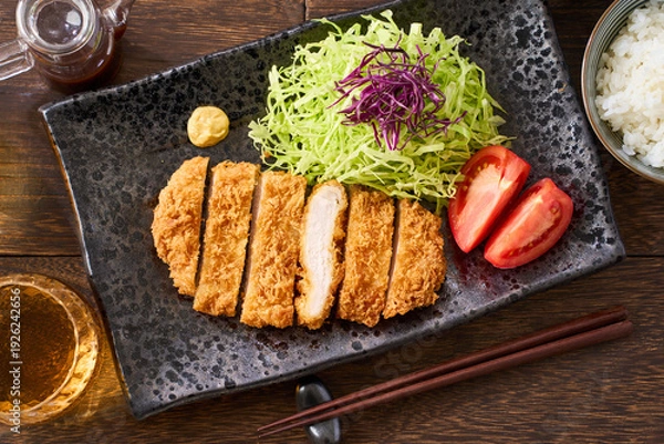 Obraz ロースとんかつ定食
