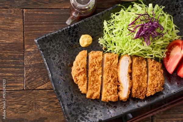 Obraz ロースとんかつ定食