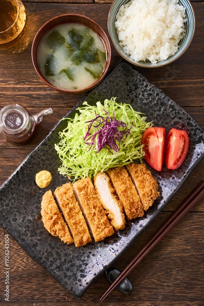 Obraz ロースとんかつ定食