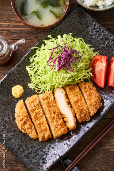 Obraz ロースとんかつ定食