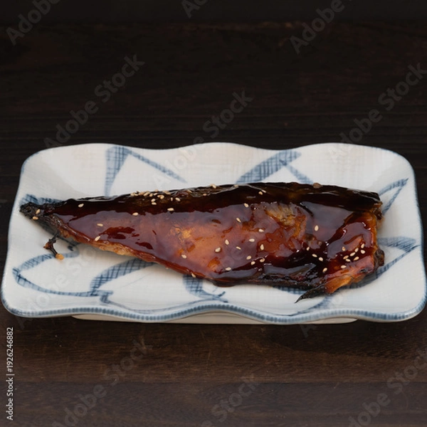 Obraz 鯖の照り焼き