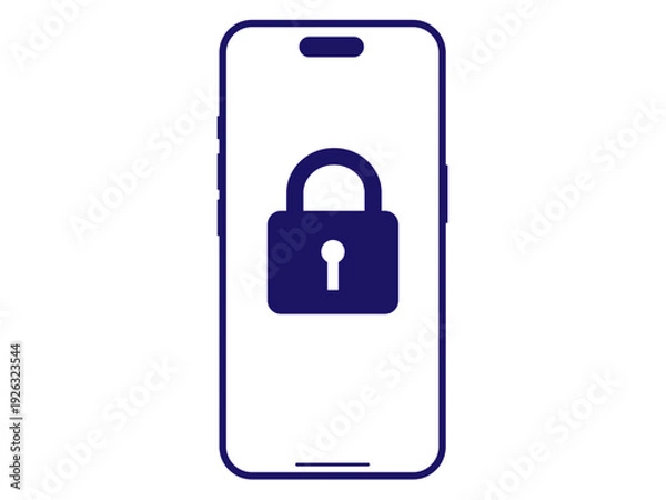 Obraz スマホのセキュリティーのマーク