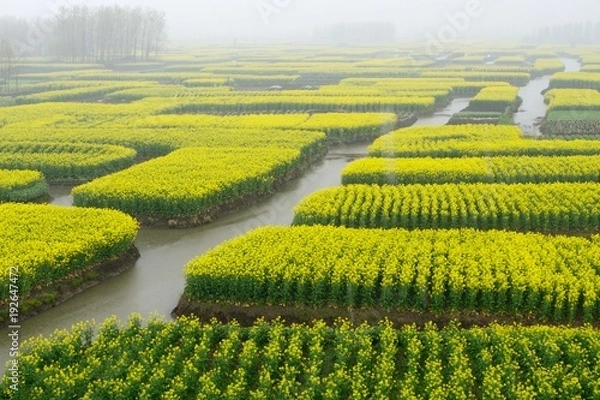 Fototapeta rape flower