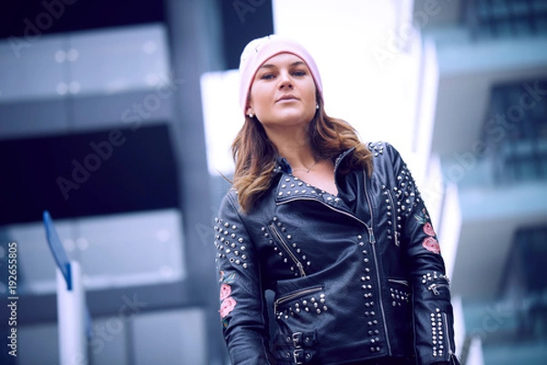 Obraz Female Enjoying Relaxing Back Massage In Cosmetology Spa Center