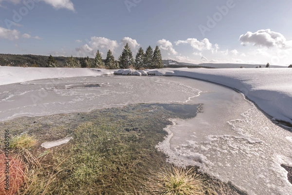 Obraz Czech winter in Ore mountains