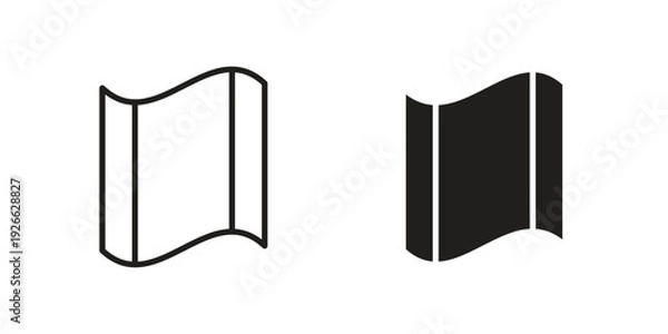 Obraz Clean Clothes icon collection with multiple styles. EPS10