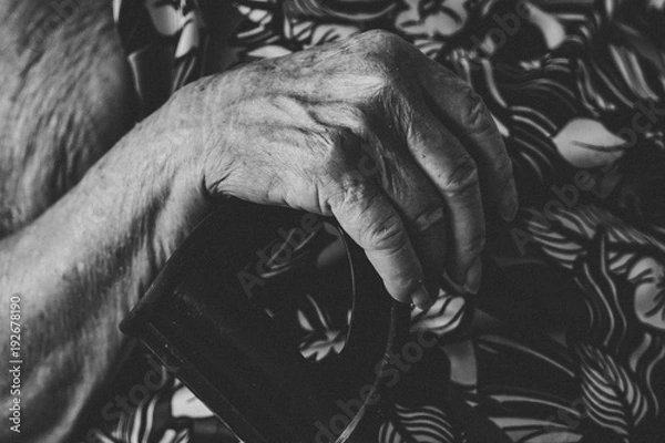 Fototapeta Old hands