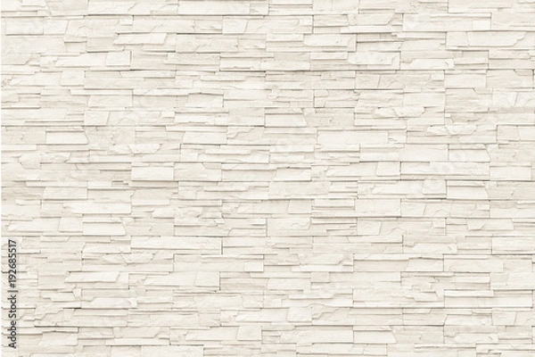 Fototapeta Skała kamienna cegła ściana w wieku tekstury szczegółowe tło wzór w kolorze kremowym beżowo-brązowym
