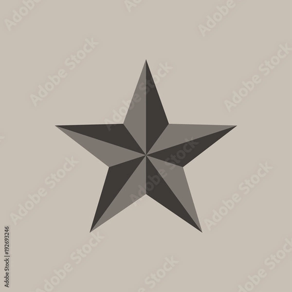 Obraz Vector Star icon