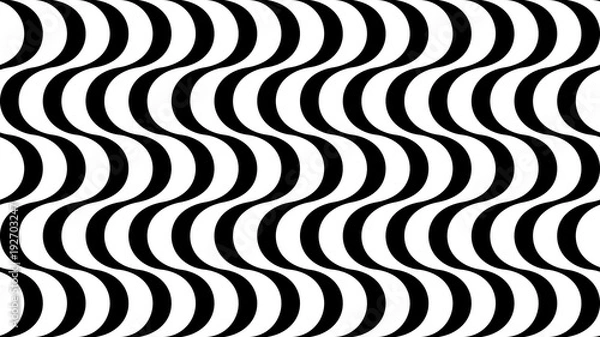 Fototapeta fashionable background with geometric wavy texture