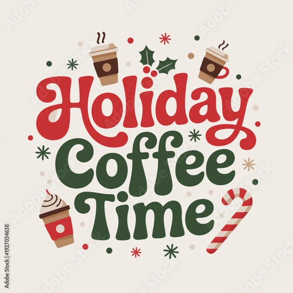 Obraz Holiday coffee time