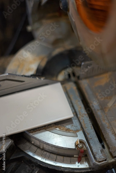 Obraz wood cutting machine