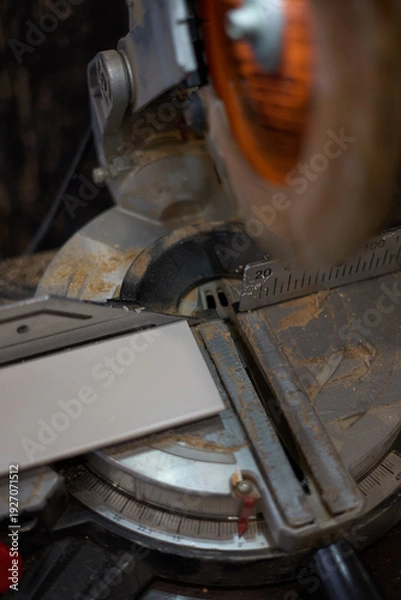 Obraz wood cutting machine