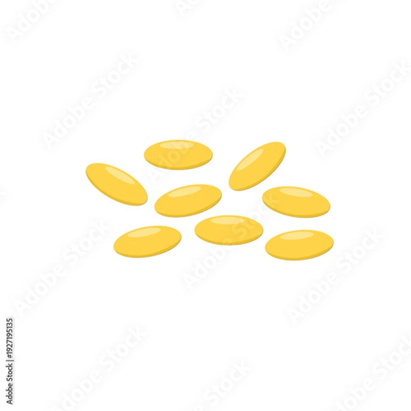 Obraz Dragonfly Eggs Illustration 