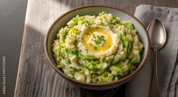 Obraz Colcannon Traditional Irish Mashed Potatoes