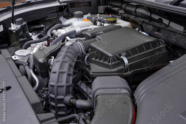 Obraz 自動車のエンジンルーム
