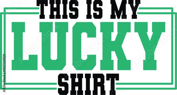 Obraz St. Patricks Svg Design