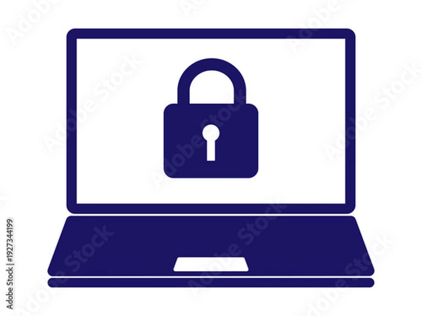 Obraz パソコンのセキュリティーマーク