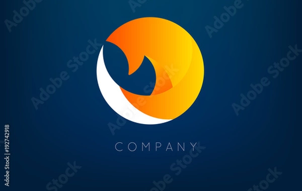 Obraz Abstract icon, symbol, vector sign.