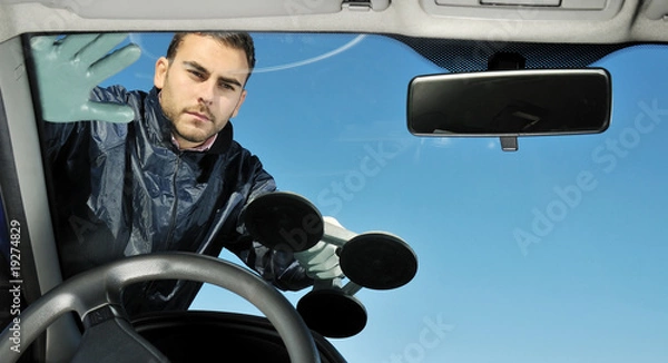 Obraz szyba samochodowa