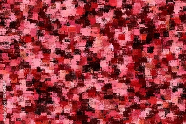 Obraz abstract background with red squares