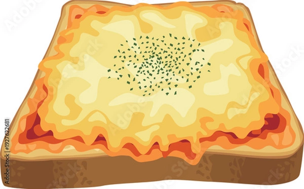 Obraz ピザトースト　チーズ