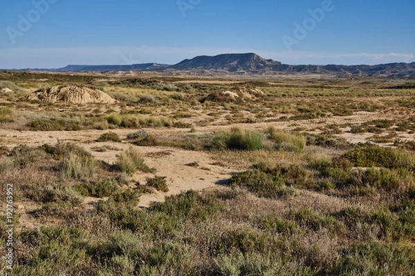Fototapeta Berdenas Reales desert in Navarra province, Spain