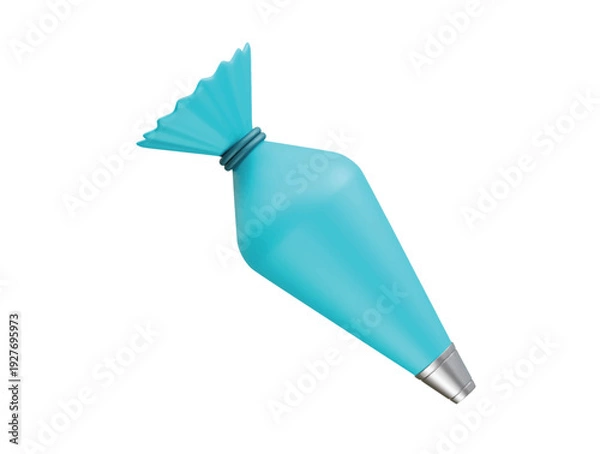 Obraz Pastry Bag icon 3d render illustration 