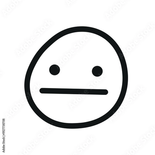 Obraz Smiley Face Doodle