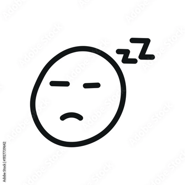 Obraz Smiley Face Doodle