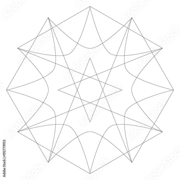 Fototapeta Geometric set for gifts and holidays pattern vector EPS10