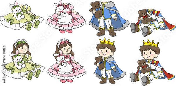 Obraz 어린이_공주_왕자