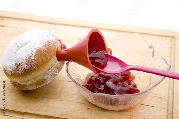 Obraz Marmelade und Krapfen