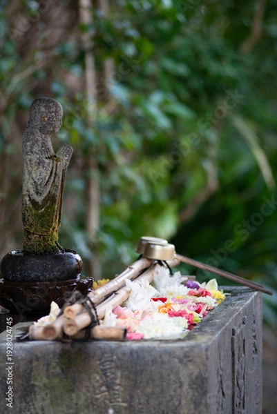 Obraz 鎌倉26223　安国論寺7　花手水