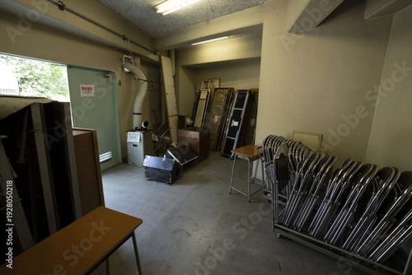 Obraz 劇場の控え室、舞台の楽屋、