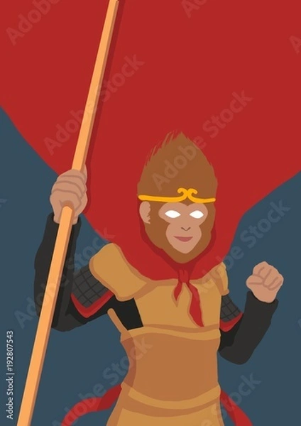 Obraz The Monkey King
