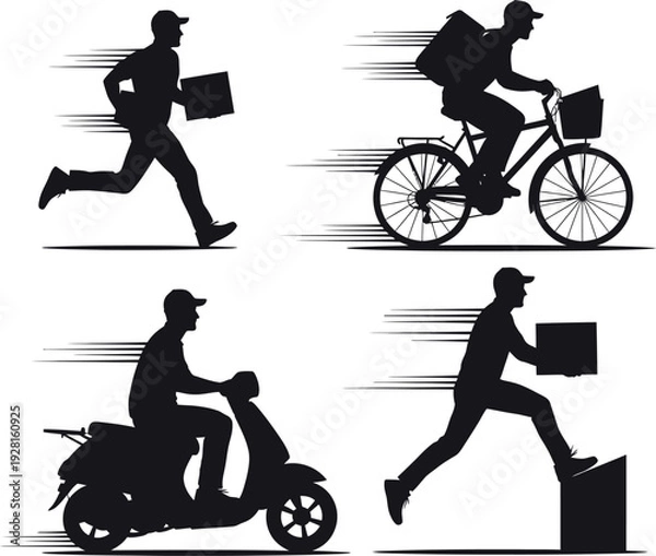 Obraz Delivery icons set