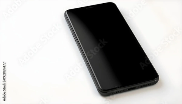 Obraz mobile phone in a black case